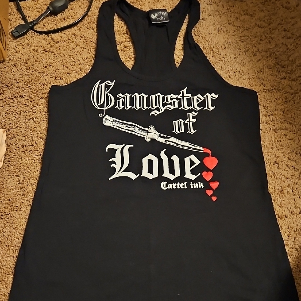 Cartel Ink Black 'Gangster of Love' Women's Tank Top